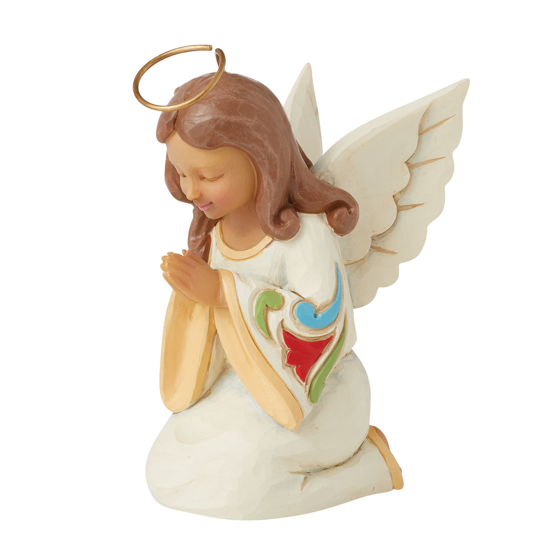 Mini Angel Figurine - Heartwood Creek by Jim Shore