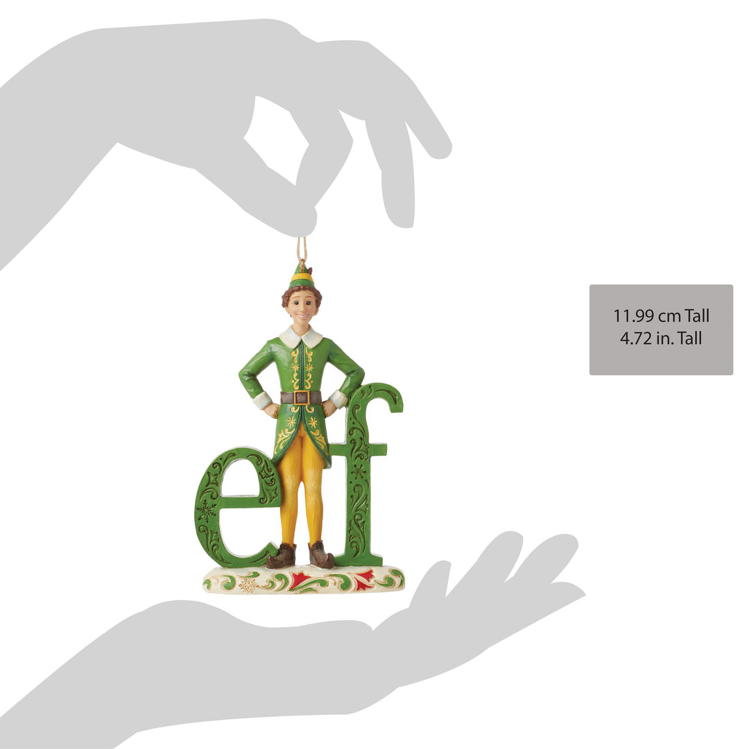 Buddy the Elf Hanging Ornament - Elf by Jim Shore