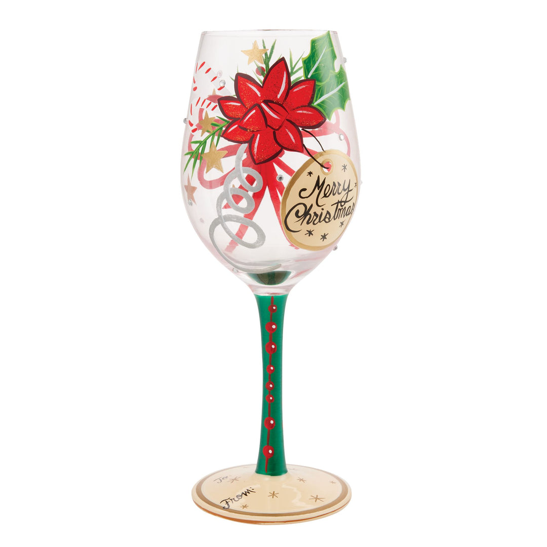 My Gift to You Wine Glass by Lolita