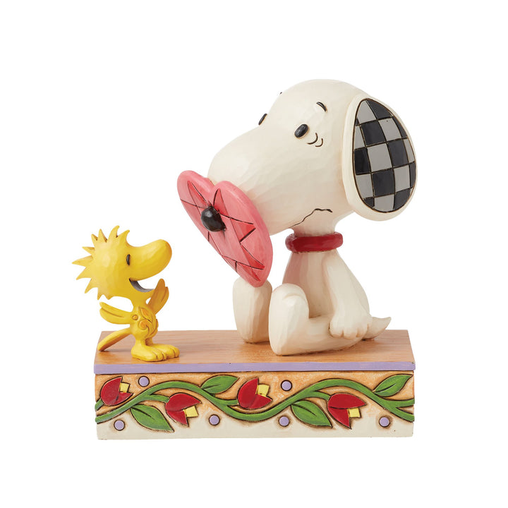 Love & Laughter (Snoopy with Heart on Nose) - Peanuts by Jim Shore