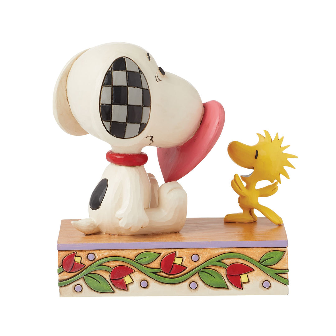 Love & Laughter (Snoopy with Heart on Nose) - Peanuts by Jim Shore