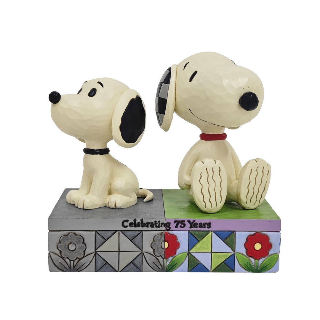 I Remember You (1950's vs Modern Snoopy Figurine) - Peanuts by Jim Shore