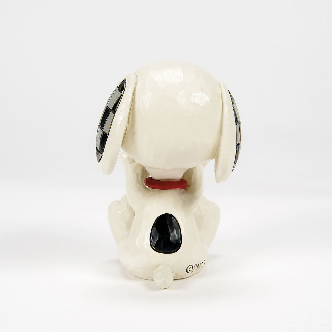 Laughing Snoopy Mini Figurine - Peanuts by Jim Shore