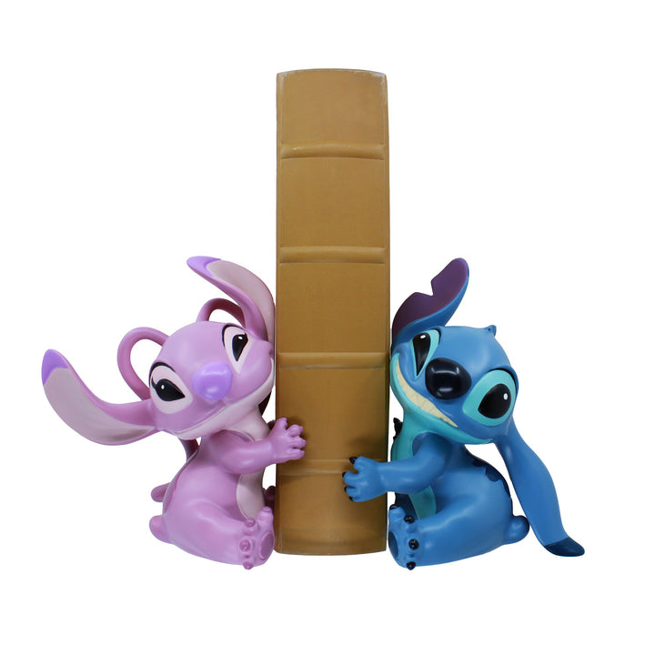 Stitch & Angel Bookends by Disney Showcase