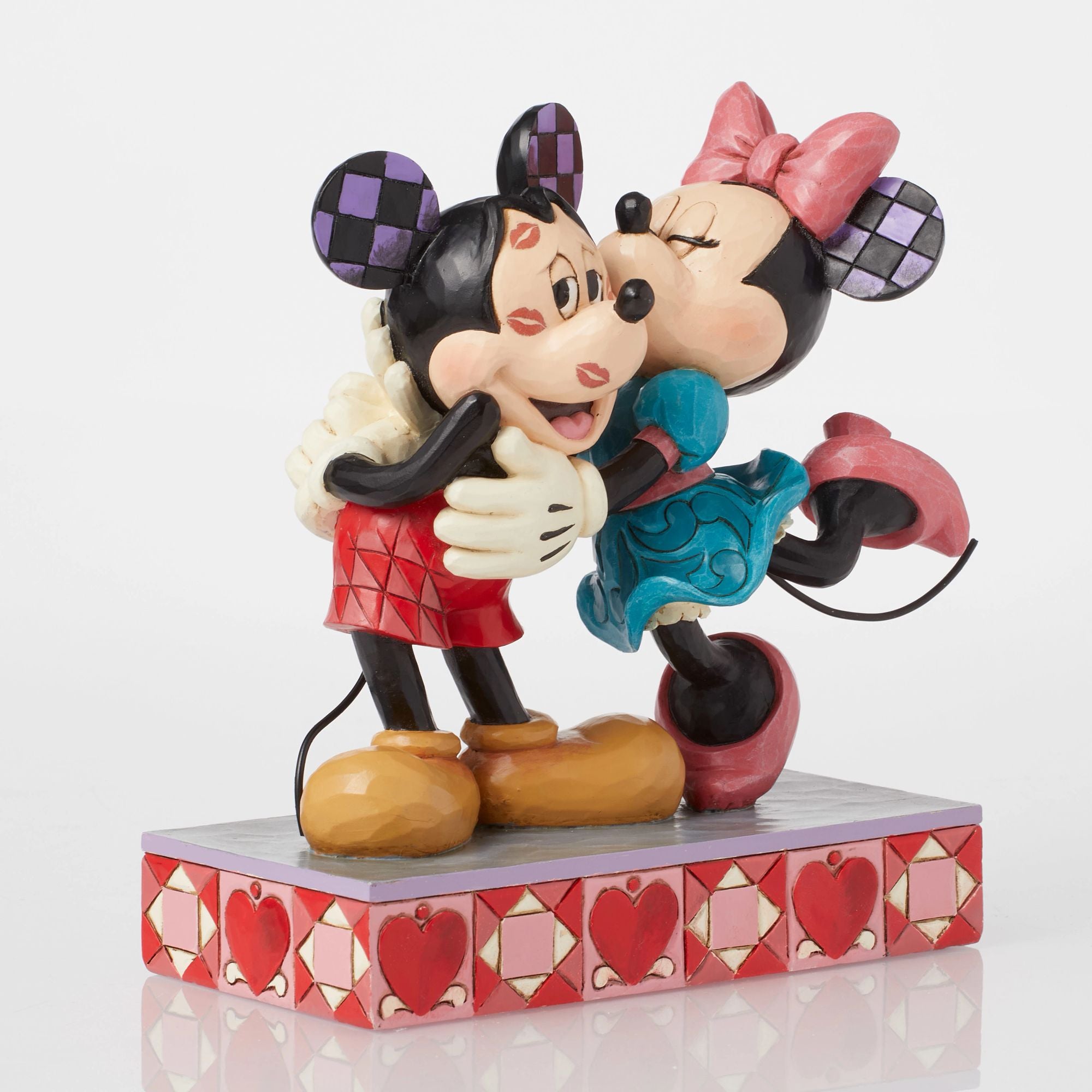 Hugs & Kisses (Mickey & Minnie Love Figurine) - Disney