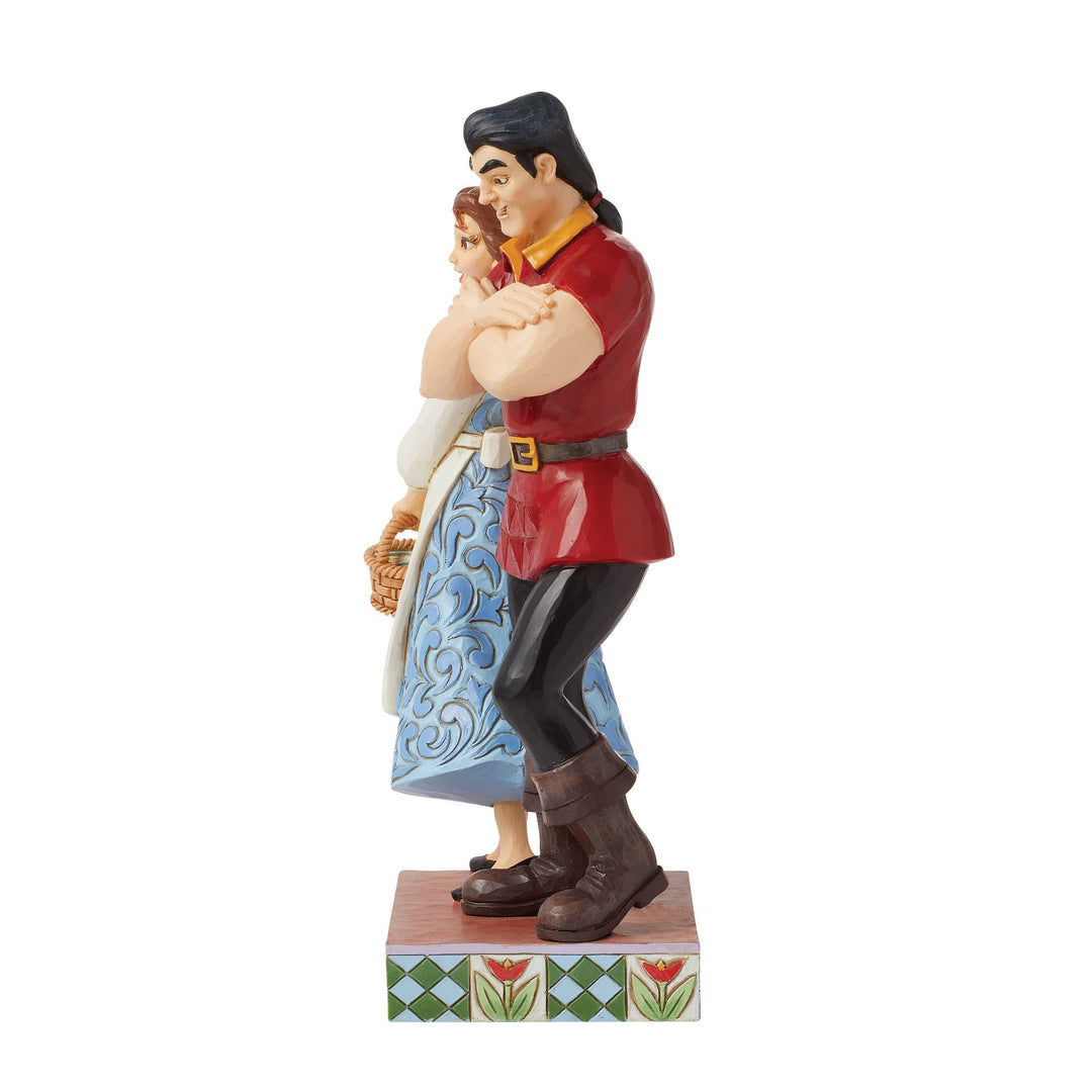 Brillitan & Boorish (Belle & Gaston Figurine) - Disney Traditions by Jim Shore