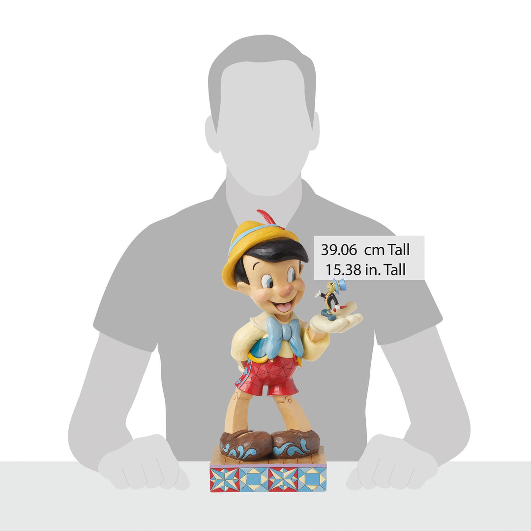 When Dreams Come to Life (Pinocchio XL Figurine) - Disney Traditions by Jim Shore