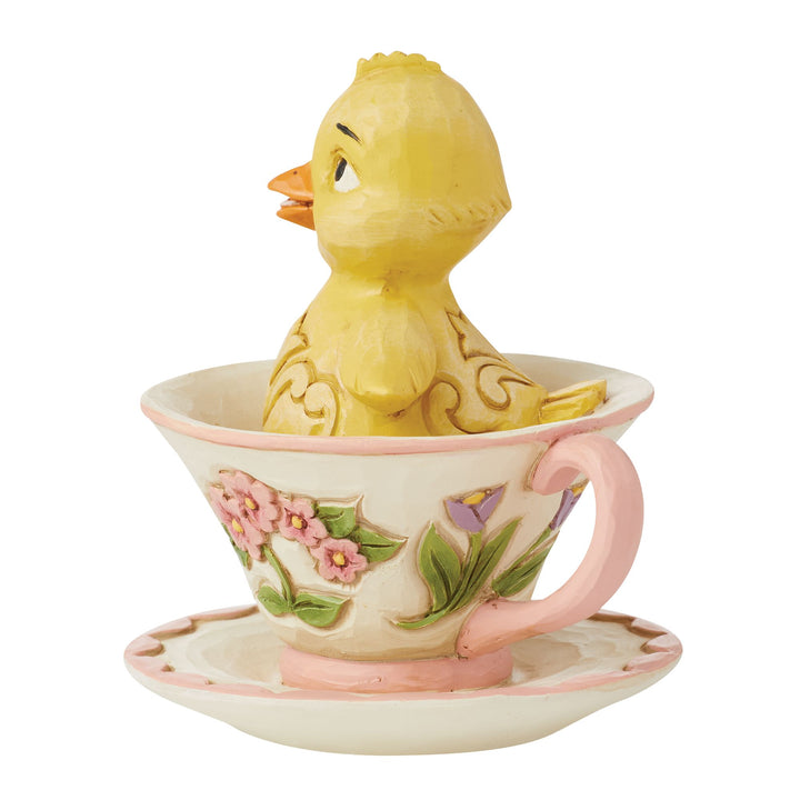 Tiny Chick in a Teacup Figurine - Heartwood Creek by Jim Shore