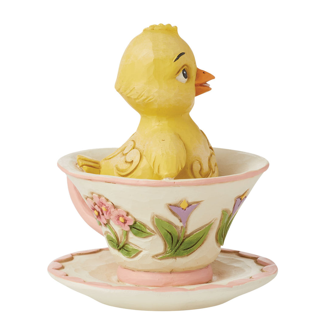 Tiny Chick in a Teacup Figurine - Heartwood Creek by Jim Shore