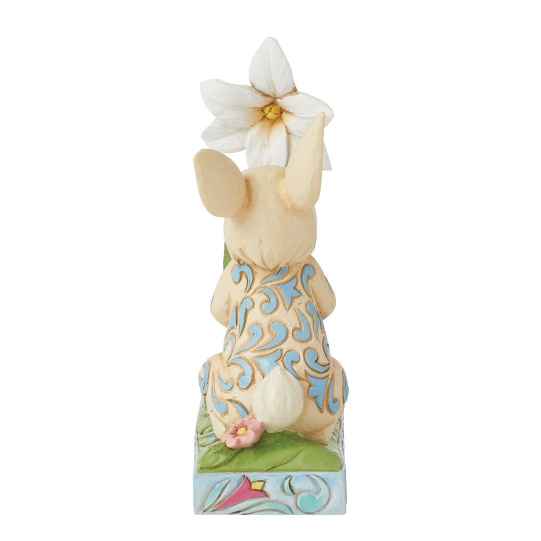 Scent of Spring (Bunny & Lilly Figurine) - Heartwood Creek by Jim Shore