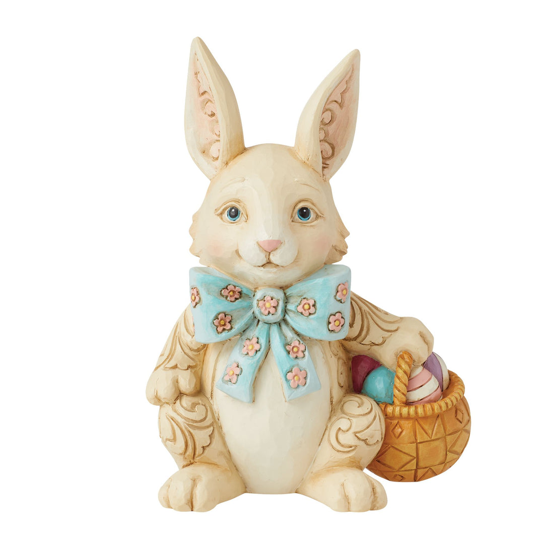 Bunny's Easter Bounty (Bunny Pint Figurine) - Heartwood Creek by Jim Shore