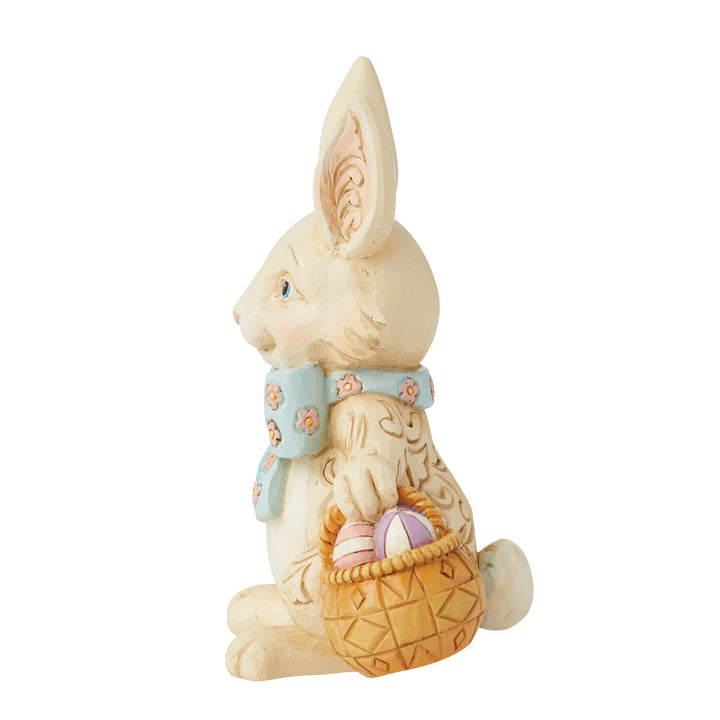 Bunny's Easter Bounty (Bunny Pint Figurine) - Heartwood Creek by Jim Shore