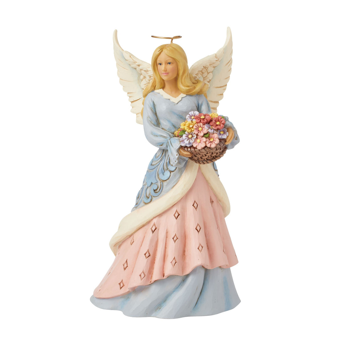 Heavenly Blooms (Easter Angel Figurine) - Heartwood Creek by Jim Shore