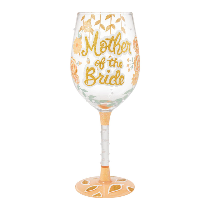 Mother of the Bride Wine Glass by Lolita