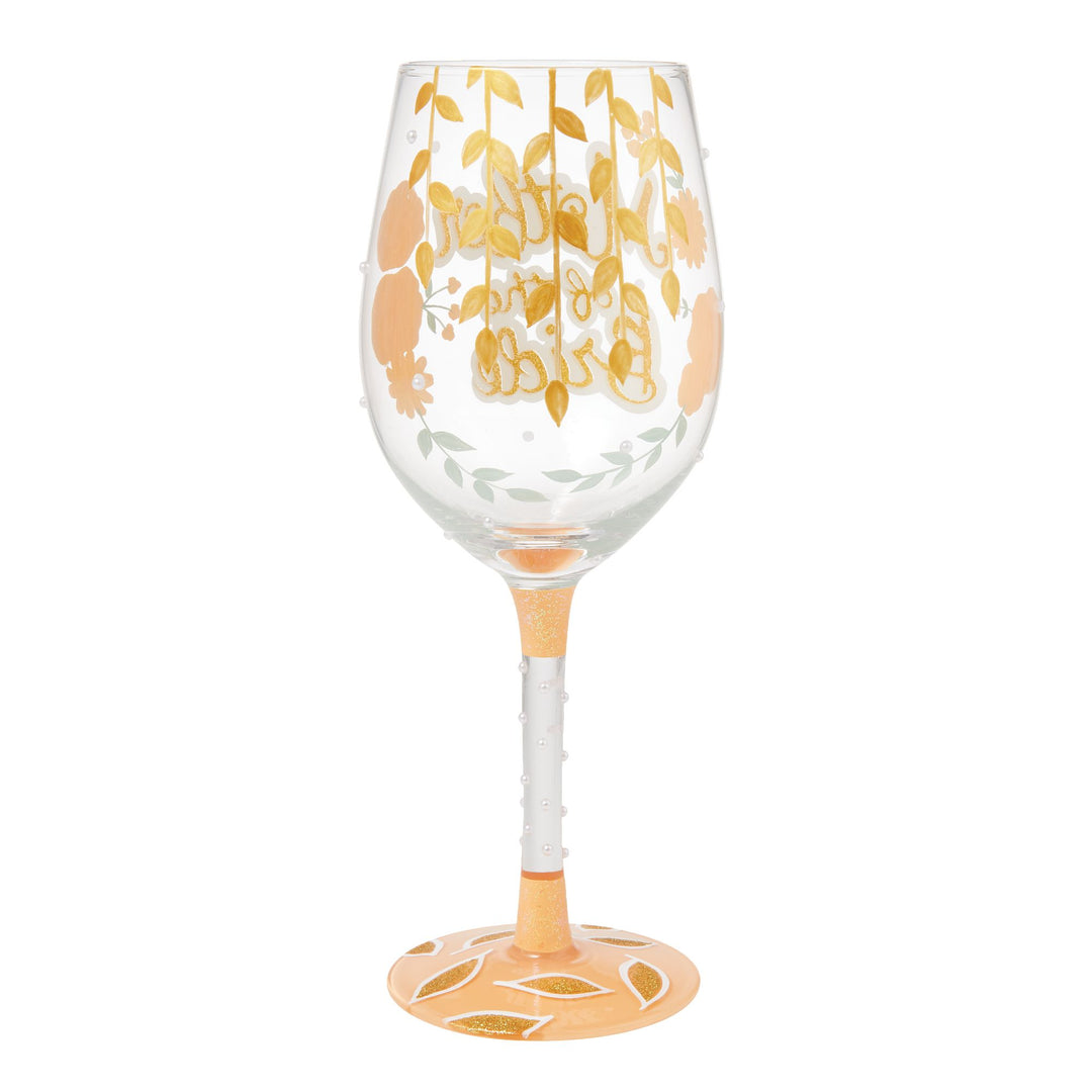 Mother of the Bride Wine Glass by Lolita