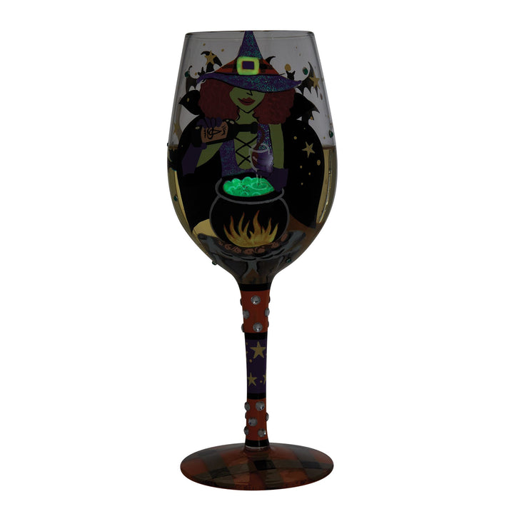 Working Witch Wine Glass Designs by Lolita