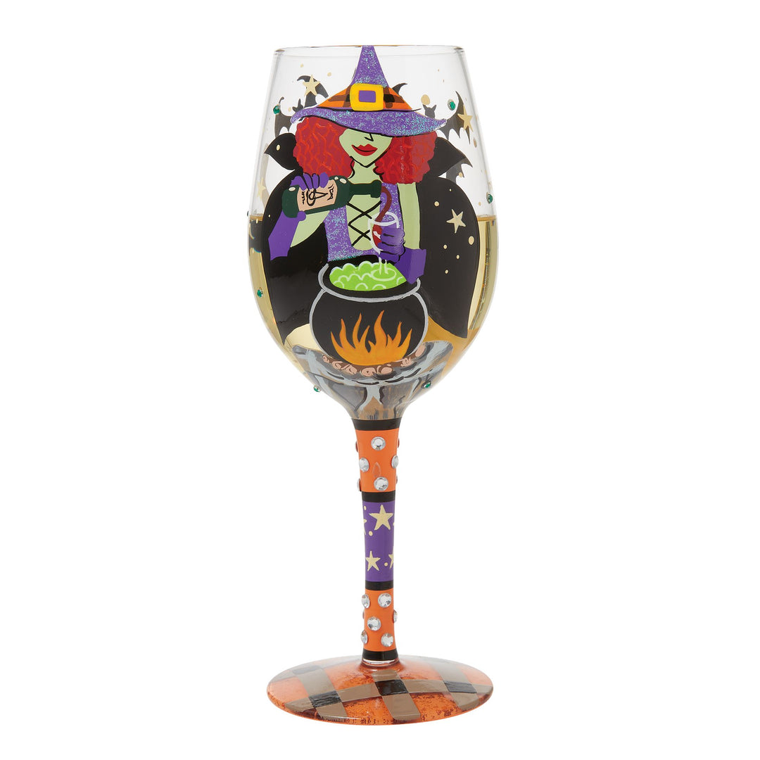 Working Witch Wine Glass Designs by Lolita