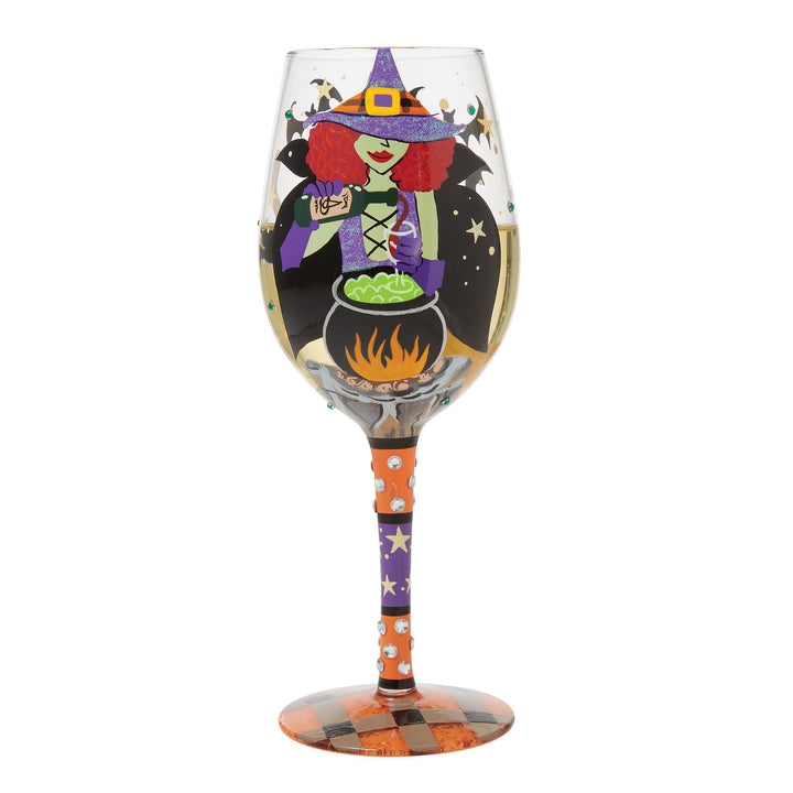 Working Witch Wine Glass Designs by Lolita