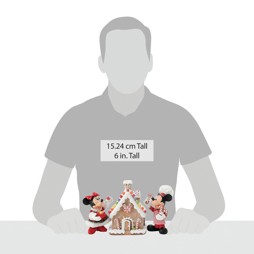 Mickey and Minnie's Gingerbread House