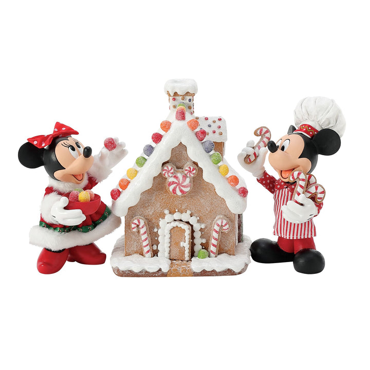 Mickey and Minnie's Gingerbread House