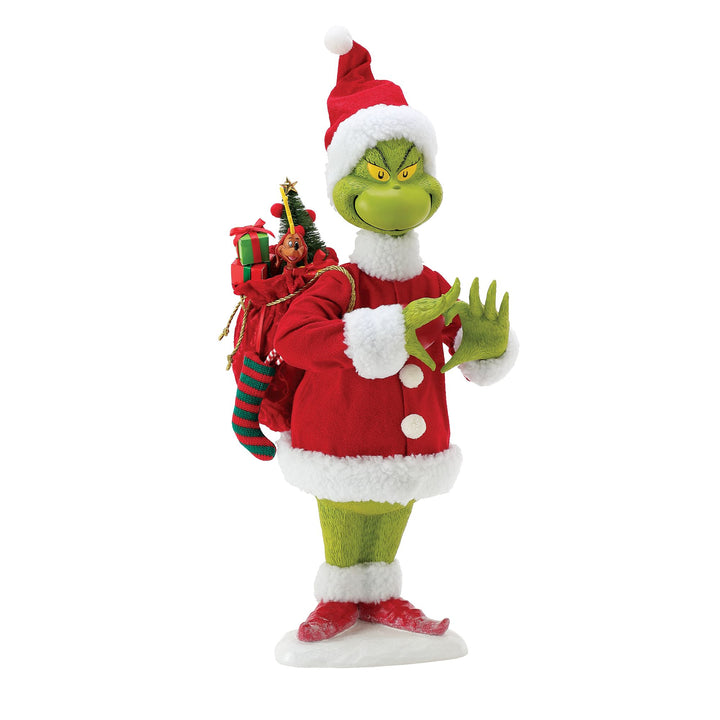 His Heart Grew (Talking Grinch Figurine) - The Grinch by Possible Dreams