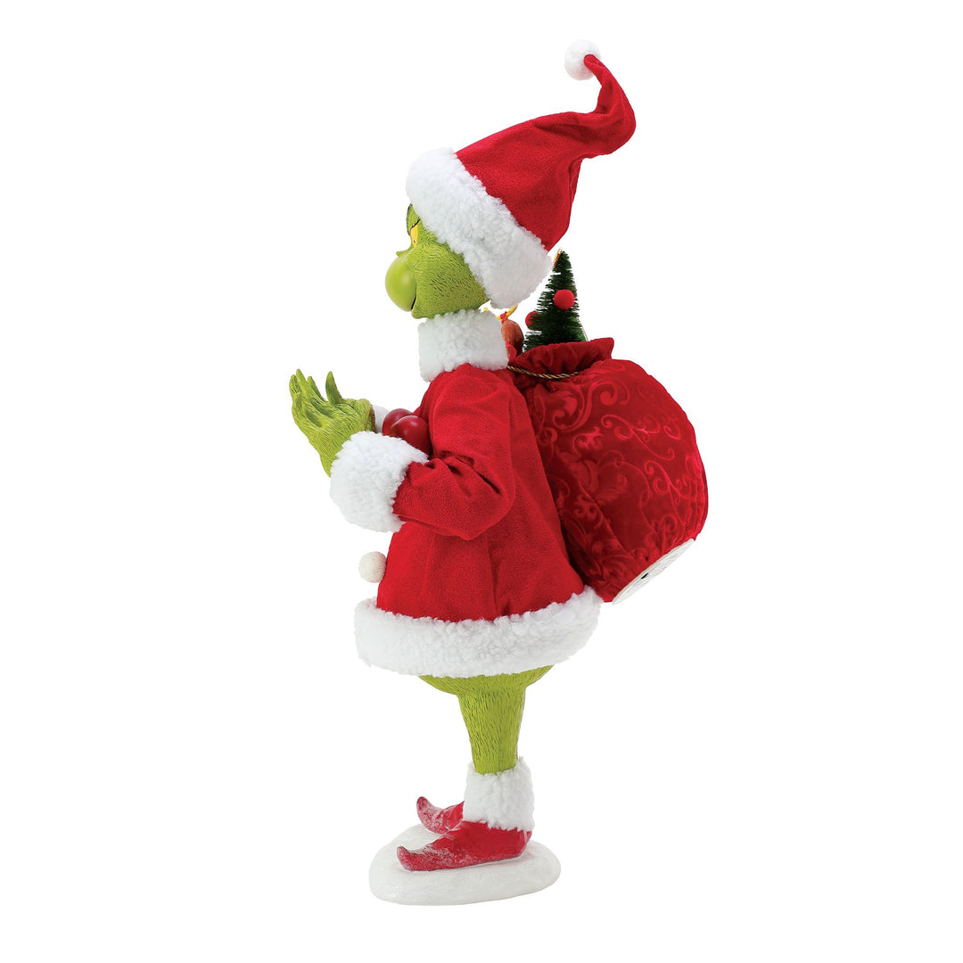 His Heart Grew (Talking Grinch Figurine) - The Grinch by Possible Dreams