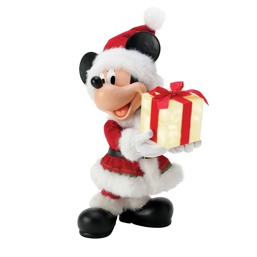 Mickey's Big Gift (Light-up Mickey) - Disney by Possible Dreams