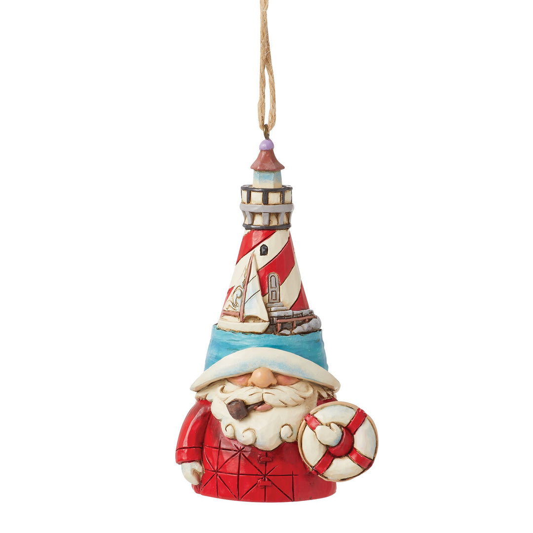 Lighthouse Gnome Hanging Ornament - Heartwood Creek by Jim Shore