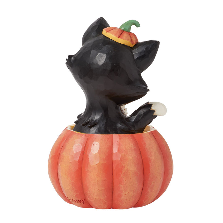 Figaro in Jack-O-Lantern Mini - Disney Traditions by Jim Shore