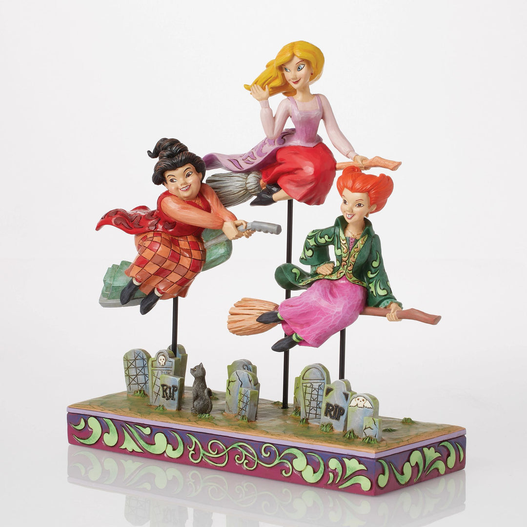 Come We Fly (Sanderson Sisters Figurine) - Disney Traditions by Jim Shore