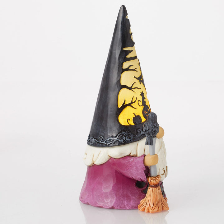 Spooktacular Night (LED Gnome Wizard) - Heartwood Creek by Jim Shore