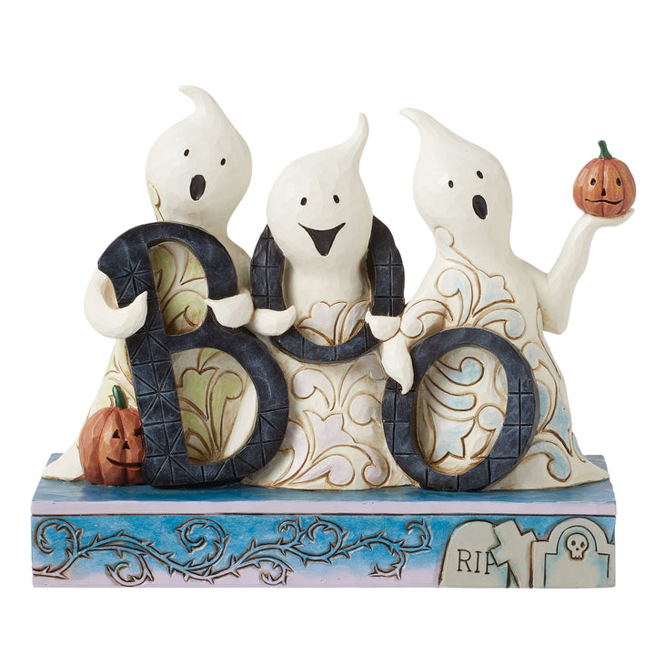 Boo Crew (Ghostly Boo Sign) - Heartwood Creek by Jim Shore