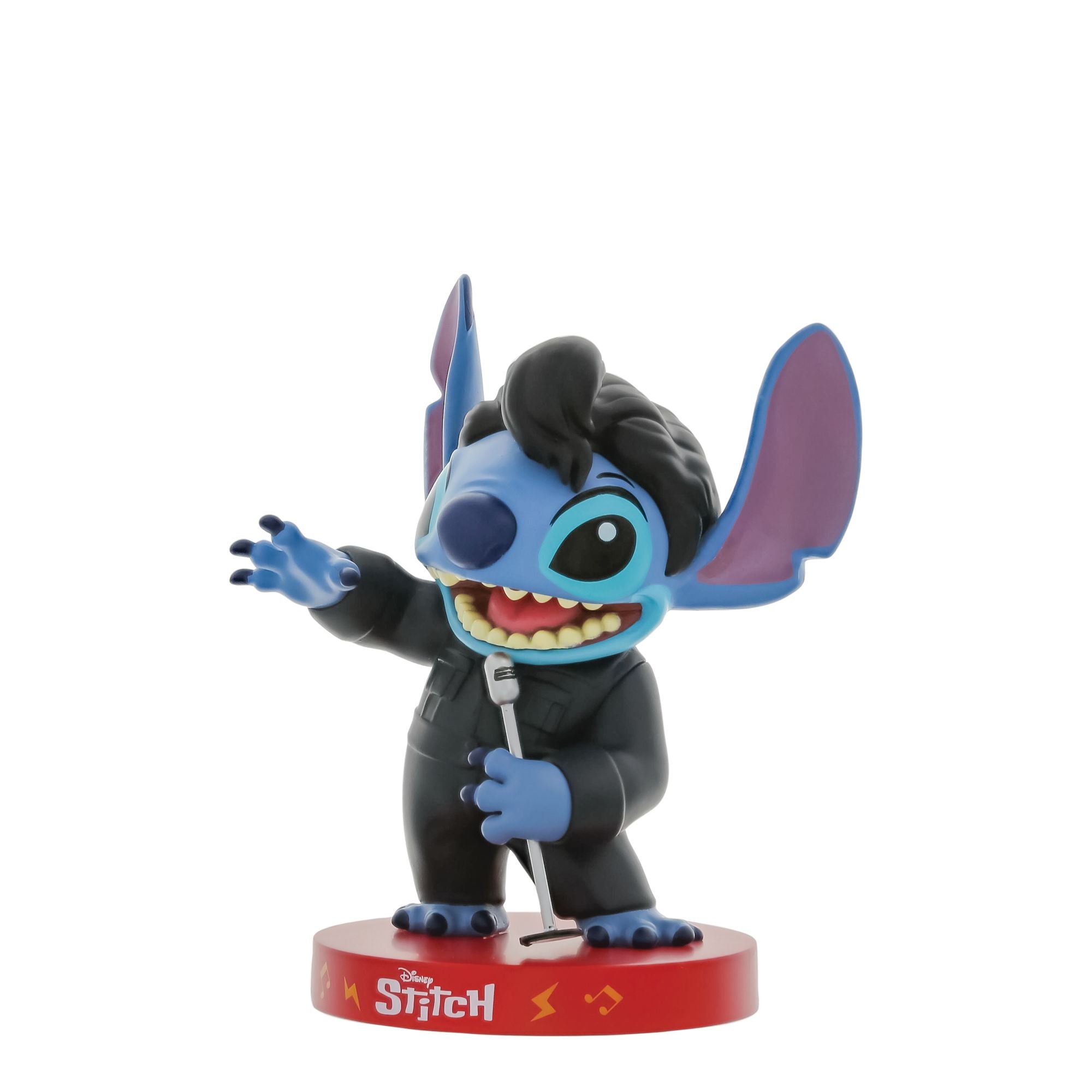 Black Leather Elvis Stitch - Grand Jester Studios – Enesco Gift Shop