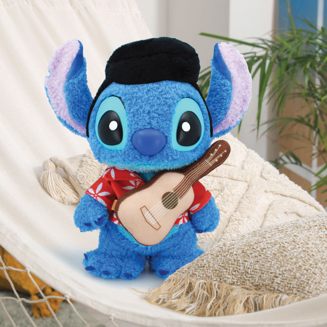 Fluffy Hawaiian Elvis Stitch - Grand Jester Studios