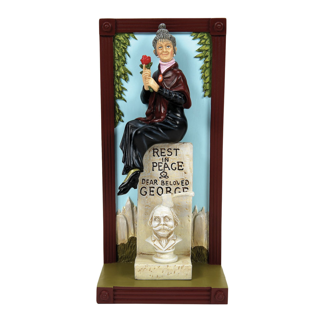 Haunted Mansion Stretching Canvas George's Widow by Disney Showcase