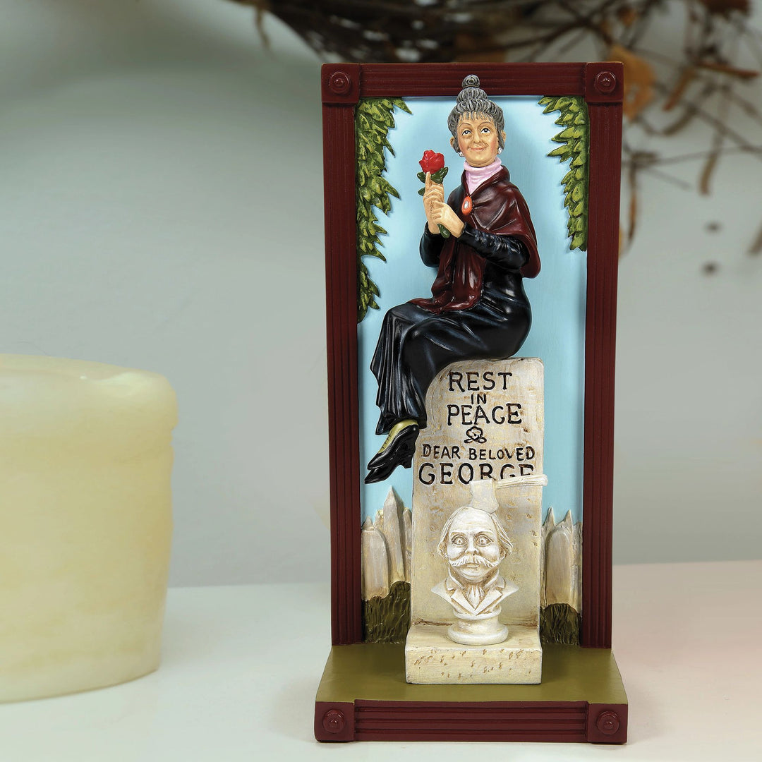 Haunted Mansion Stretching Canvas George's Widow by Disney Showcase