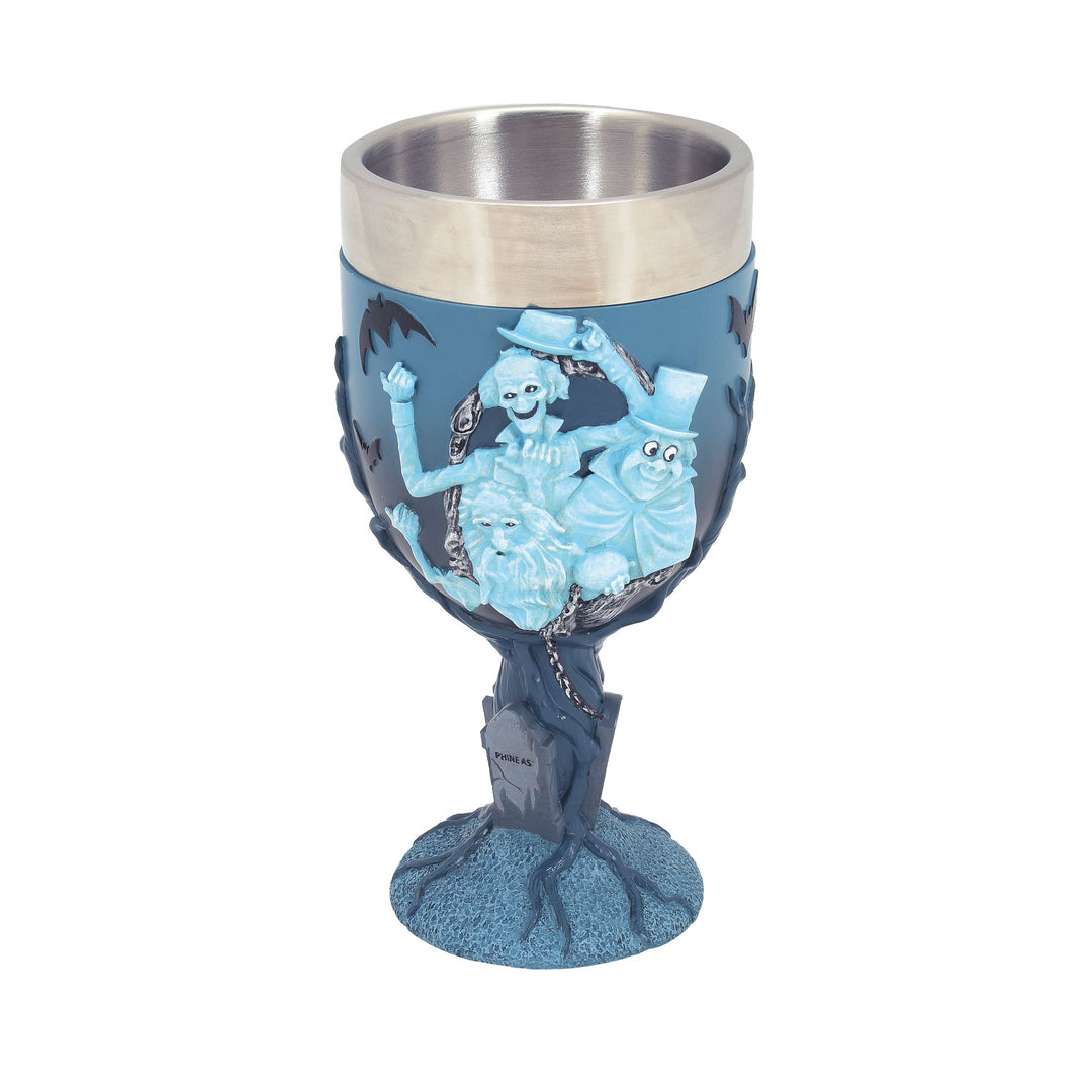 Haunted Mansion Grinning Ghost Goblet by Disney Showcase