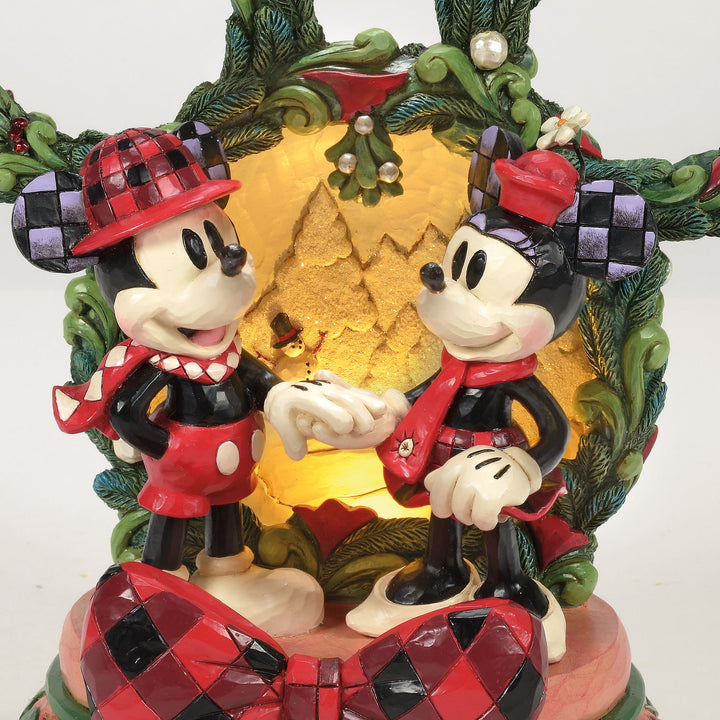 Magical Winter Moments (Mickey & Minnie Diorama)