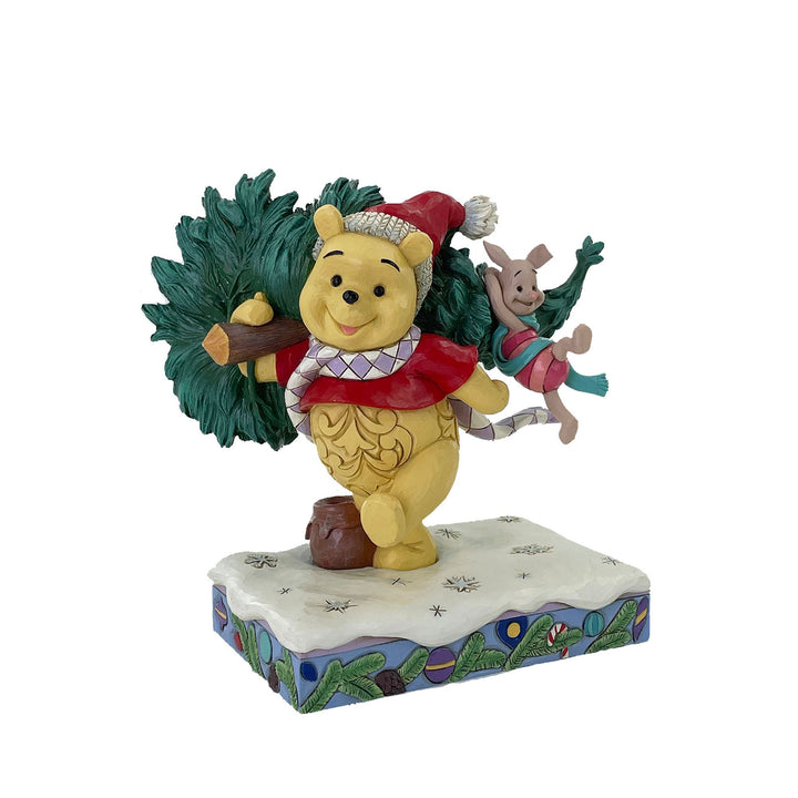 A Tree for Two (Winnie the Pooh & Piglet with Christmas Tree) - Disney Traditions by Jim Shore