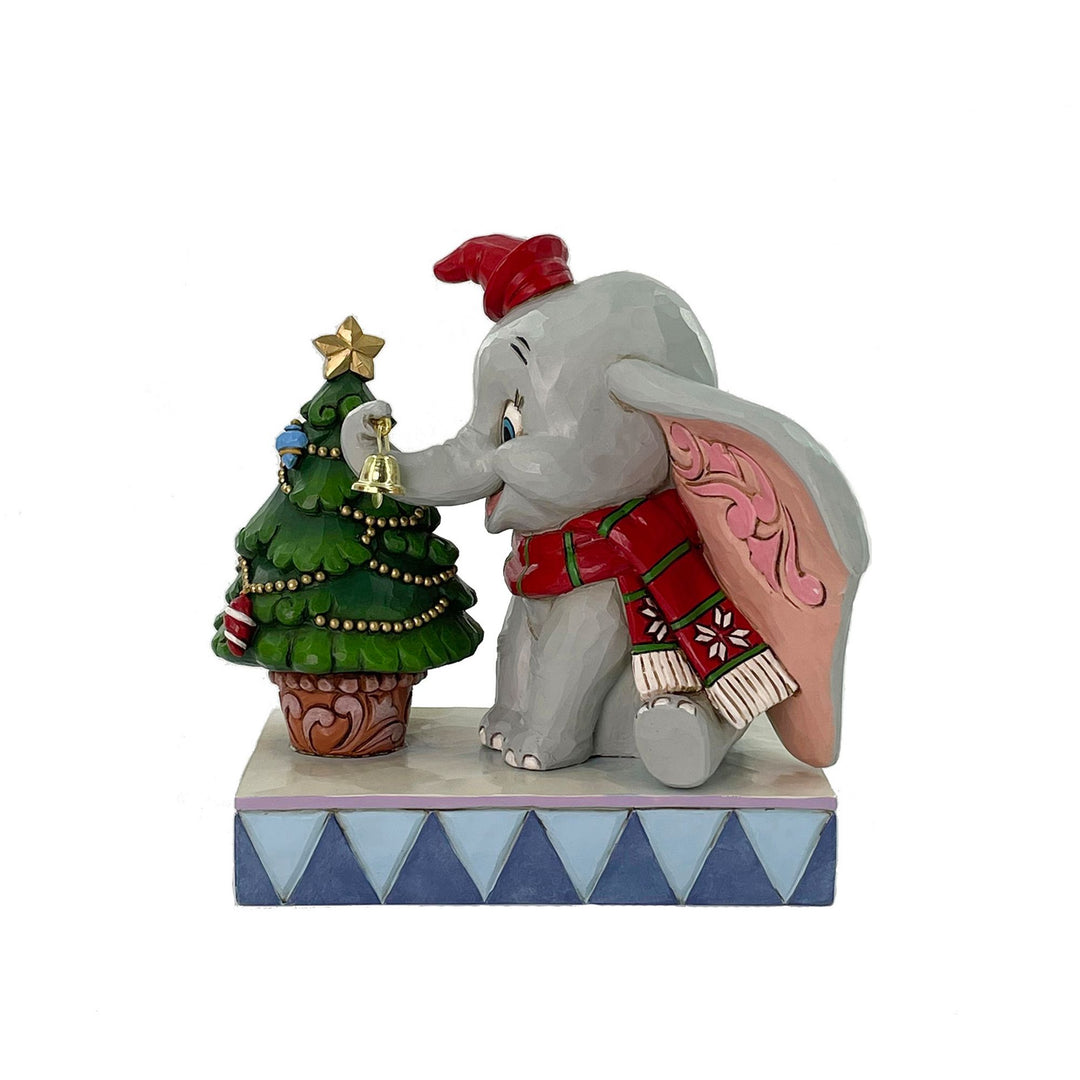 Merry Moments (Dumbo with Christmas Tree) - Disney Traditions by Jim Shore