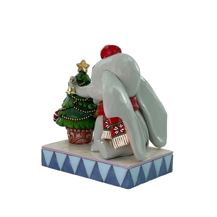 Merry Moments (Dumbo with Christmas Tree) - Disney Traditions by Jim Shore