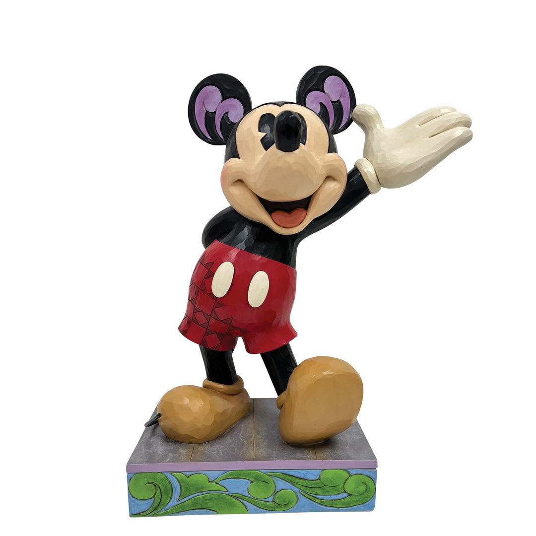 Hello Pal| (Big Mickey Figurine) - Disney Traditions by Jim Shore