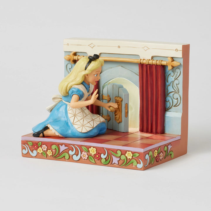 Curioser and Curiouser (Alice LED Wonderland Door) - Disney Traditions by Jim Shore