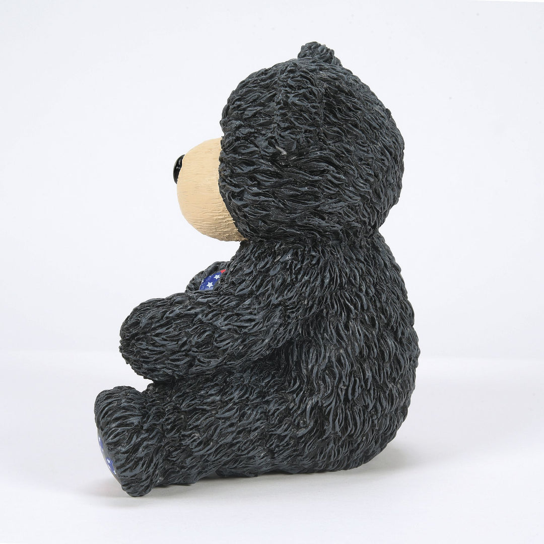 Bubba Bear Figurine by Boyds Bears