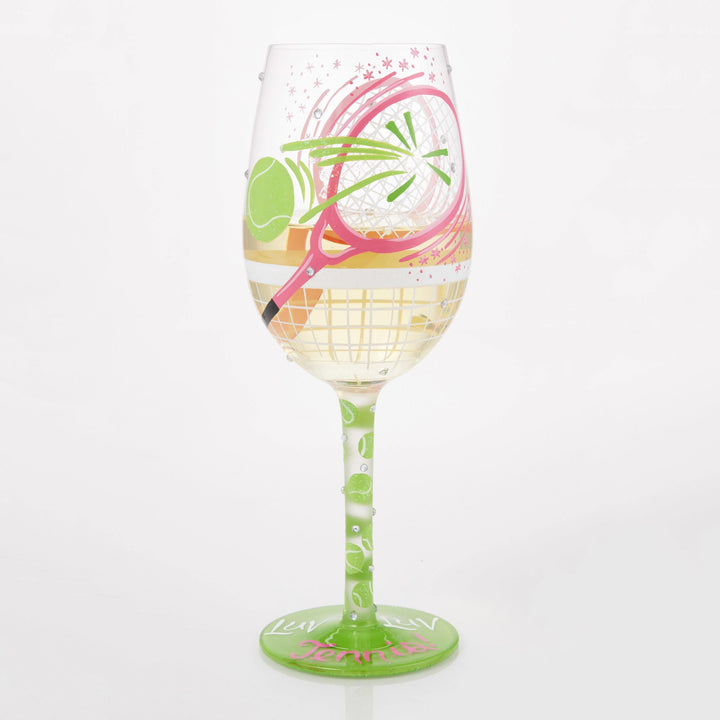 I Luv Luv Wine Glass by Lolita