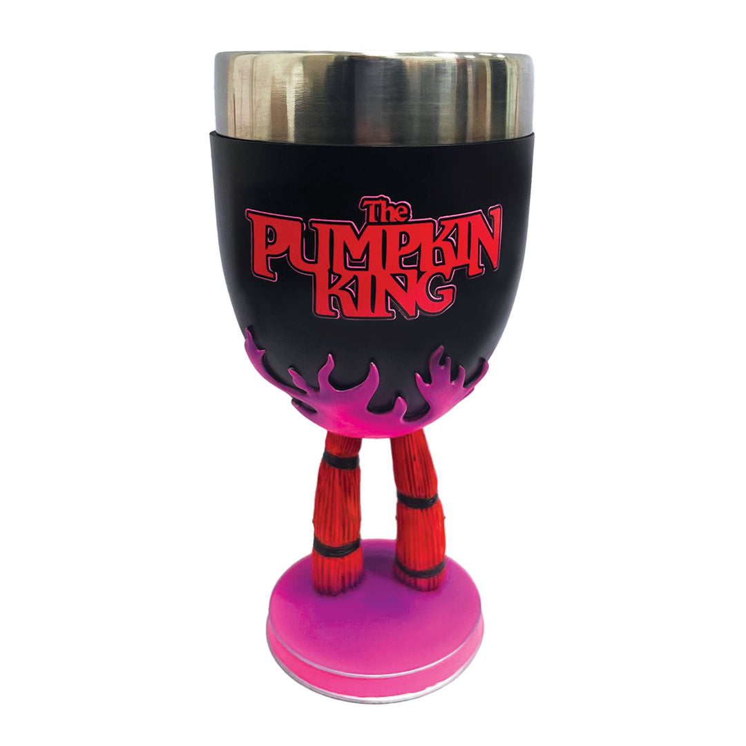 The Pumpkin King Decorative Goblet by Disney Showcase