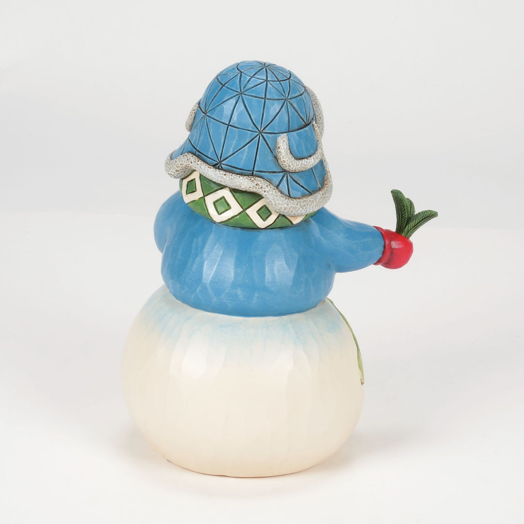 Wishing You a Cozy Christmas (Snowman with Evergreen Sprig) - Heartwood Creek byJim Shore