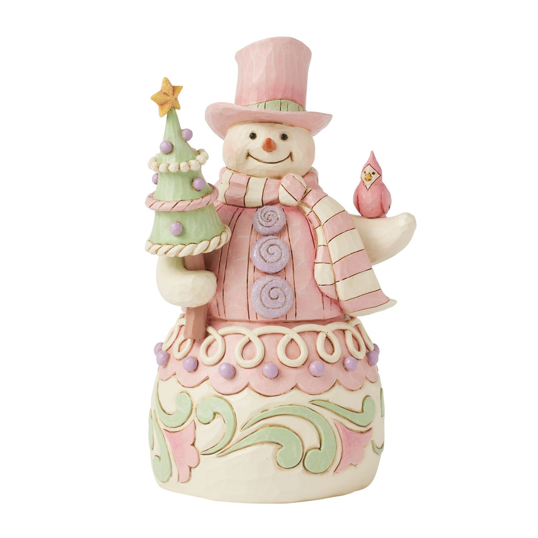 Pastel Winter Wonder's (Pastel Candy Snowman) - Heartwood Creek by Jim Shore