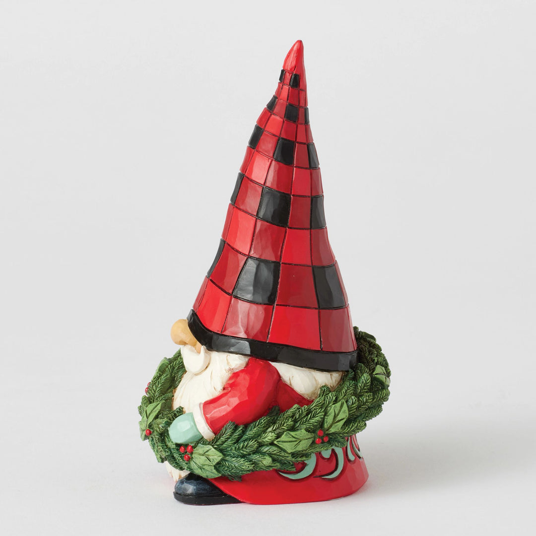 Gnome with Wreath - Heartwood Creek by Jim Shore