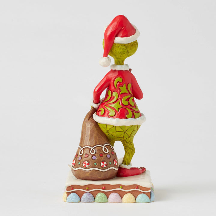 The Grinch Eating Cookies Figurine - The Grinch by Jim Shore